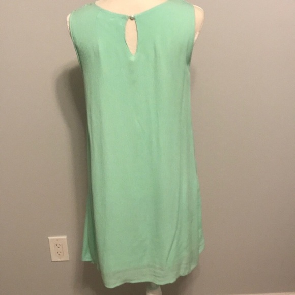 Boho style crochet sheath mini dress - Picture 3 of 6